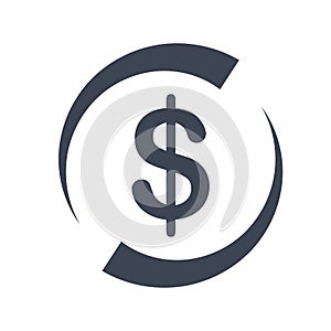 Foreign Currency Exchange, Currency exchange icon, Money exchange icon