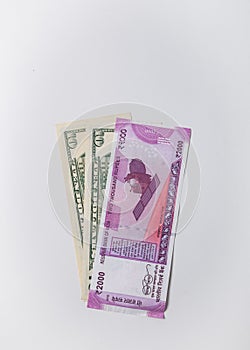 Foreign exchange rate of Indian rupee against US Dollars