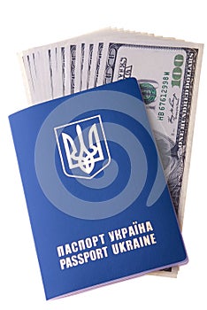Foreign passport of citizen of Ukraine