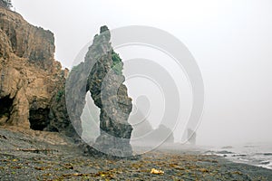 Foreland Giant Velikan on Sakhanin island