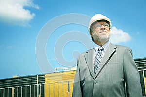 Foreman at building site