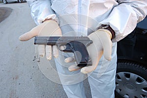 Forensic examination of firearms and weapons