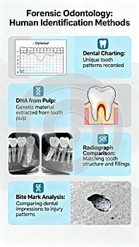 Forensic Odontology Human Identification Methods with Dental Charting and Analysis
