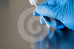 Forensic police dna swap