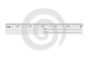 Forensic ruler for measuring