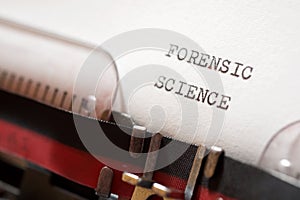 Forensic science text