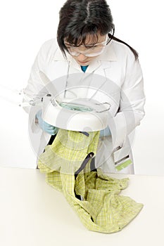 Forensic scientist photo