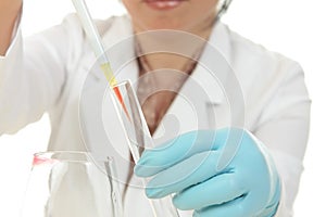 Forensic Scientist at work photo