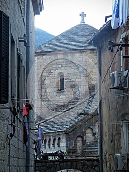 Ancient church of Kotor in Montenegro.