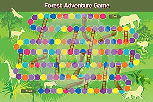 Forest adventure game
