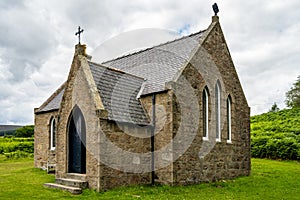 Forest of Birse Church near Banchory, Scotland