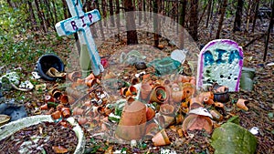 Forest with Broken Pottery Cemetery