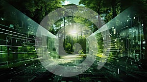 forest cool technology backgrounds