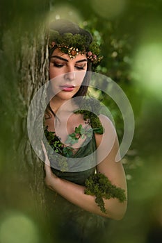 Forest fairy closeup
