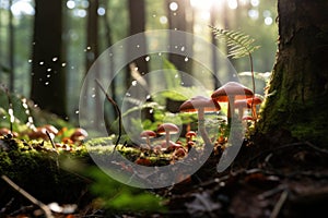 Forest Floor. Life in the Understory