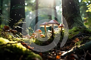 Forest Floor. Life in the Understory