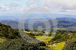 Mountains with Forest in Sierra de Alvarez, nature in san luis potosi IX photo