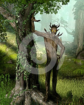 Forest King Elemental Nature Spirit photo