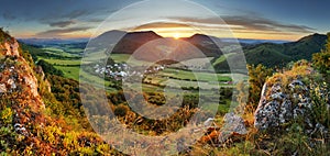 Forest - mountain panoramic view