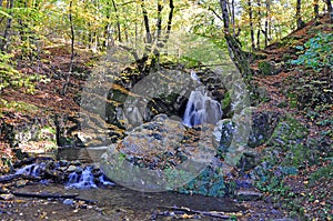 ÃÂ¢he forest of Mountain small waterfall
