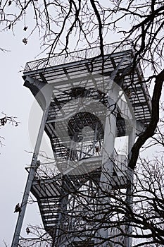 Forest observation tower