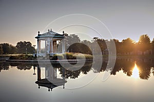 Forest Park bandstand in St. Louis, Missouri