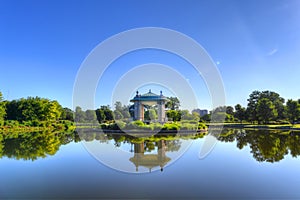 Forest Park bandstand in St. Louis, Missouri