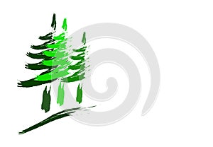 Forest Trees Logo