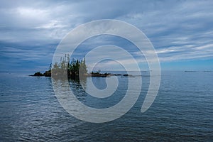 Island in Lake Superior Provincial Park, Ontario, Canada