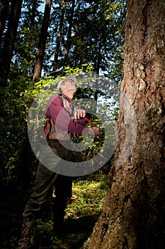 Forester in a Pacific Northwest