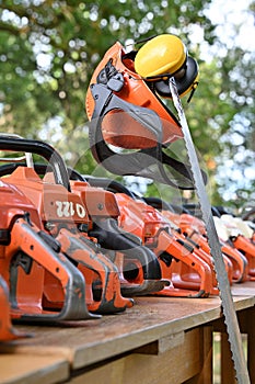 Forestry safety helmet chainsaw helmet