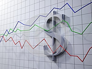 Forex trading concept