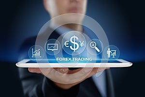 Forex Trading Stock Market Investment Exchange Currency Business Internet Concept