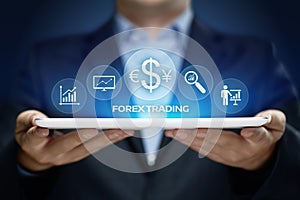 Forex Trading Stock Market Investment Exchange Currency Business Internet Concept
