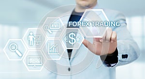 Forex Trading Stock Market Investment Exchange Currency Business Internet Concept