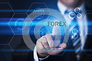 Forex Trading Stock Market Investment Exchange Currency Business Internet Concept photo