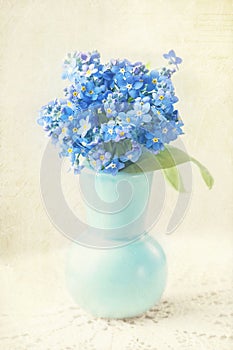 Forget me not flowers