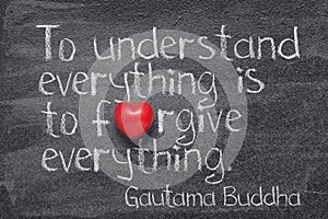 Forgive everything Buddha
