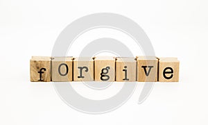 Forgive wording, ethic and merit concept