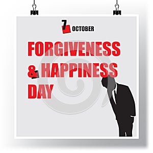 Forgiveness and Happiness Day