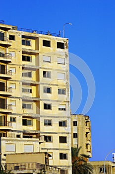 Forgotten city of Varosha in Northen Cyprus