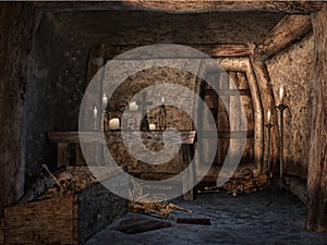 Forgotten crypt photo