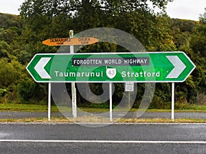 Forgotten World Highway, New Zealand photo