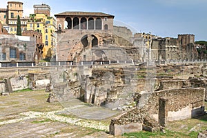 Fori imperiali and Casa dei cavalieri di Rodi, Rome