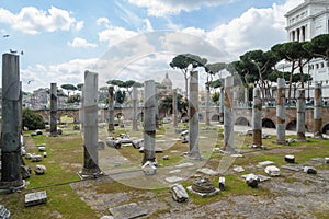 Fori imperiali in Rome, Italy