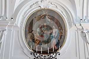 Forio - Dipinto settecentesco nella Chiesa di Santa Maria Visitapoveri photo