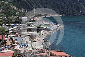 Forio - Spiaggia di Citara dalla litoranea photo