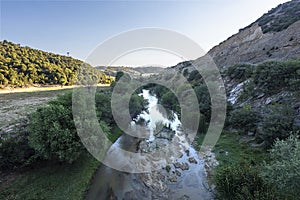 Fork hill bridge Usak Turkey