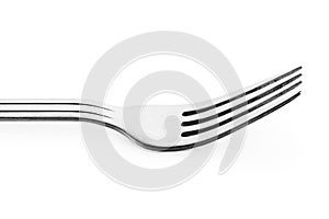 Fork isolated on white