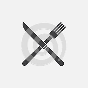 Fork and knife icon